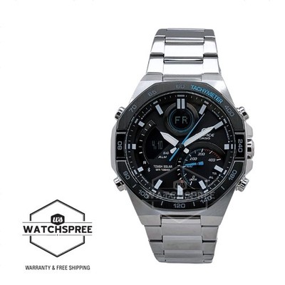 Casio Edifice Bluetooth  Stainless Steel Band Watch ECB950DB-1A ECB-950DB-1A