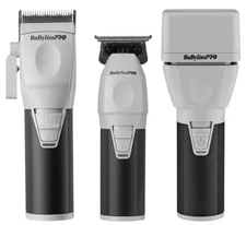 BaByliss PRO CORE FX COMPACT SMALL CLIPPER TRIMMER SHAVER SET BLACK - BRAND NEW