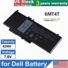 6MT4T Laptop Battery For Dell Latitude E5470 E5570 79VRK 7V69Y TXF9M 62Wh 7.6V