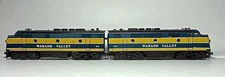 HO Proto 2000 Pro-Custom Wabash Valley AA 245 & 249 Powered Diesels DCC & Sound