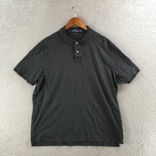 Polo Ralph Lauren Polo Shirt Mens XL Classic Fit Short Sleeve Casual Cotton Gray