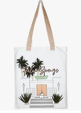 Radley Palm Springs/California - Medium Open Top Cotton Bag - Natural BNWT