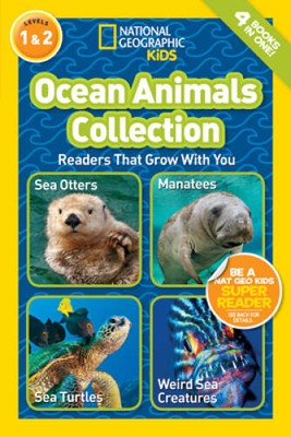 National Geographic Readers: Ocean Animals Collection - Paperback - GOOD