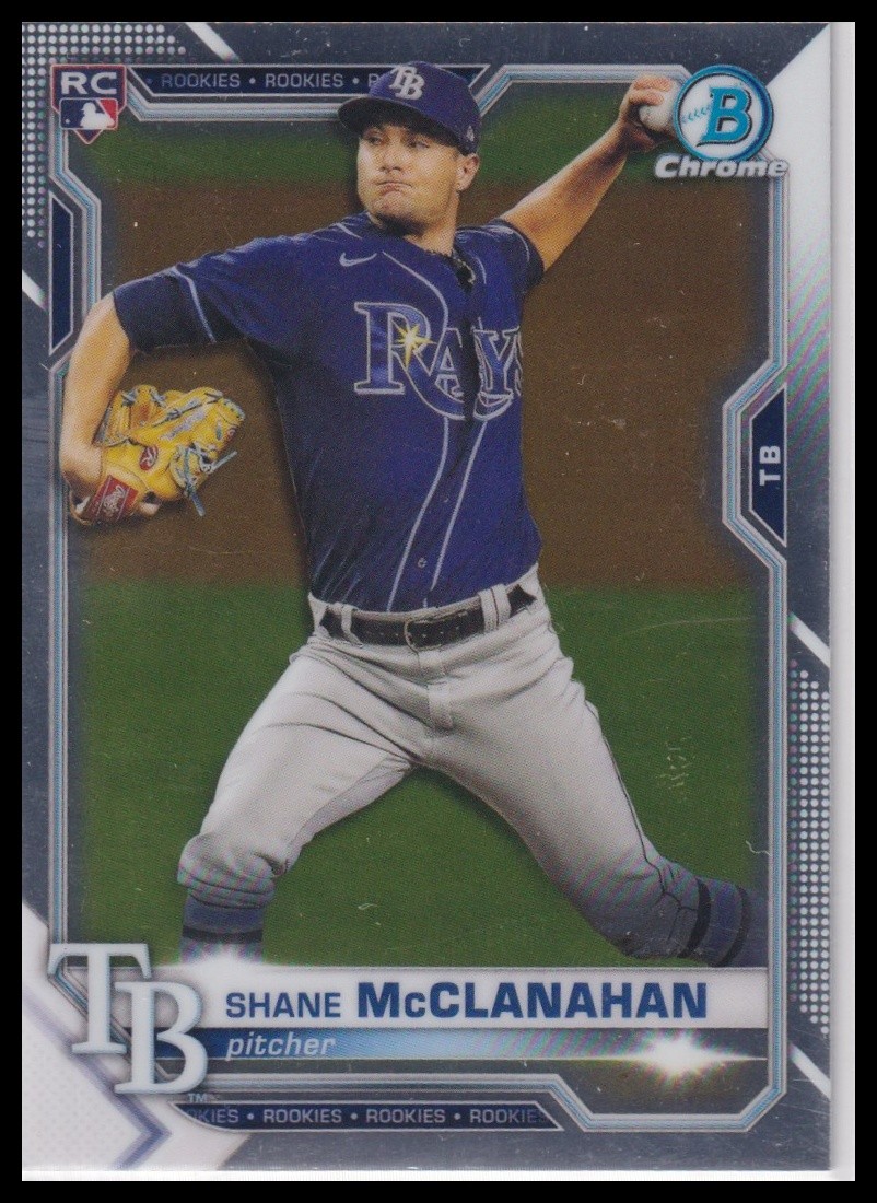 2021 Bowman Chrome #8 Shane McClanahan