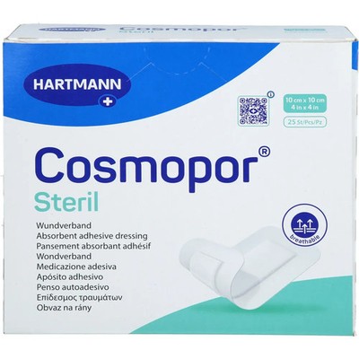 COSMOPOR steril Wundverband 10x10 cm 25 St PZN 10102150