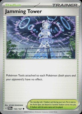 Jamming Tower TWM SV06: Twilight Masquerade #153/167 Uncommon NM