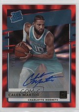 2020 Donruss Rated Rookies Red Laser Signatures 48/49 Caleb Martin #212 Auto s5q