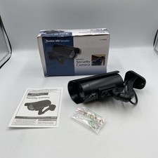 BUNKER HILL SECURITY Imitation Security Camera w/Blinking Red Indicator 61805