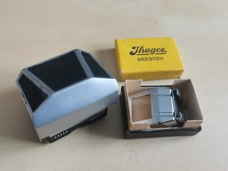 Ihagee Exakta Pentaprism & Accessory Shoe in Original Box