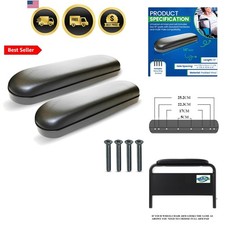 Padded Armrests for Wheelchair, Universal Arm Pads Replacement Black, 14 Ful...