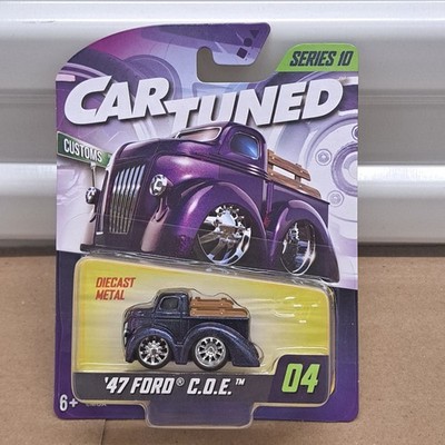 2026 Car Tuned Series 10 '47 Ford C.O.E. #04 Purple Sparkle