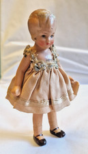 Gorgeous Antique German Miniature Bisque Girl Doll by Hertwig & Co. 1910-20