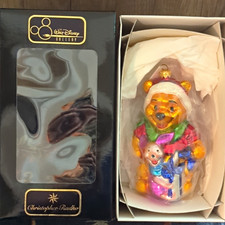Walt Disney Gallery Christopher Radko Disney Winnie the Pooh Christmas Ornament