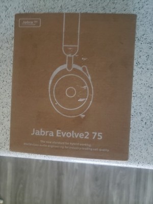 Jabra Evolve2 75 Wireless Headset - Black, USB-C - Open Box/Barely Used