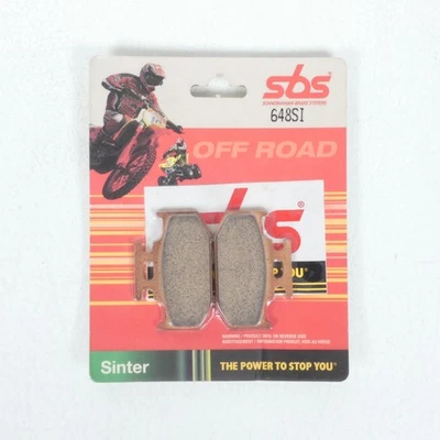 Plaquette de frein AR SBS pour Moto Suzuki 125 RM 1992 à 1995 648SI Neuf - Photo 1/2