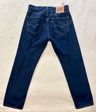 Levi's Men's 501 34x30 Original Straight Fit Jeans - Dark Wash