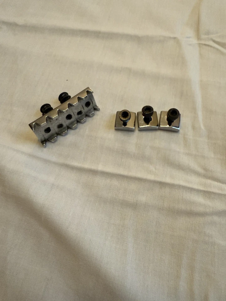 Schaller Original Floyd Rose R2 Locking Nut Chrome Made In Germany - Image 4 of 4
