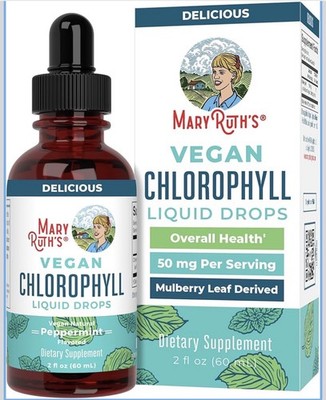 MaryRuth's Chlorophyll Liquid Drops | Clean Label Project Certified | Vegan | |