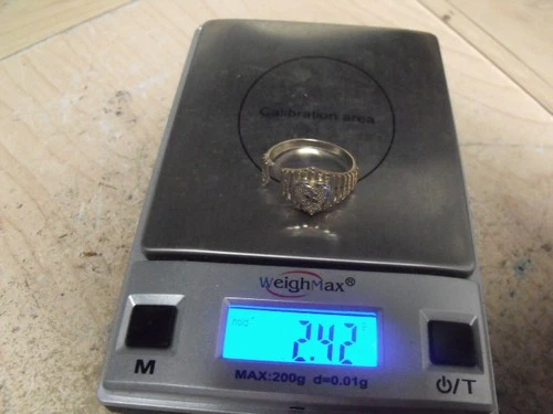 SCRAP GOLD 10K FILLIGREE RING 2.42 GRAMS