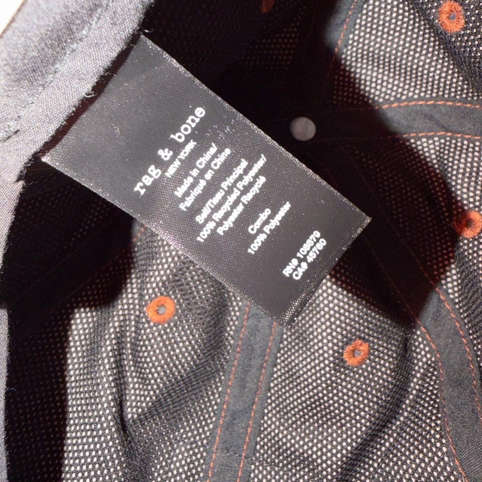 Rag & Bone Deep Red Cap - image 4