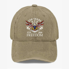 USA 250th Anniversary Freedom Eagle Hat 1776-2026 Patriotic Cap Unisex Gift