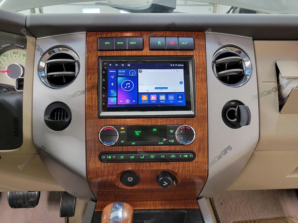 64G Android 15 Carplay Car Radio Stereo Sat Nav 7" For Ford Expedition 2007-2014 Foto 2 de 4