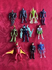 Ben 10 - 4”  Alien X + 9 Figures, Please See Description