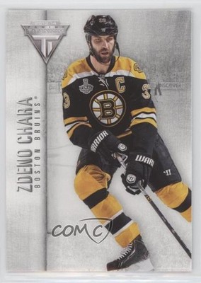 2013-14 Panini Titanium Retail Zdeno Chara #100 HOF e6j