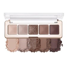 Neutral Nude Brown Eyeshadow Palette, Beige Cool Taupe Bronze Gold Shimmer  ...