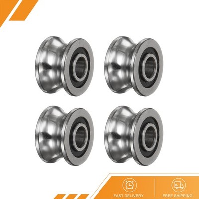 Roulement A Bille Kozelo 5pcs SG15 U Rainure Balle Roulement - [5x17x8mm] U00c9tanchu00e9itu00e9 Boule Inox