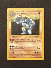 Machoke [1st Edition] #34 Prices | Pokemon Base Set | Pokemon Cards