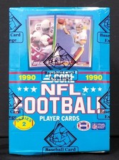 1990 Score Series 2 Football box BBCE FASC - look for PSA 10 LeRoy Butler RCs!