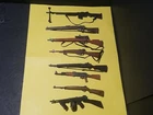 8 Gijoe Gun's For 12 Inch Action Figures 1/6 Scale 21st Century Hasbro Toys