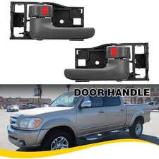 2X Front LH RH Interior Inside Car Door Pull Handle For 2000-2006 Toyota Tundra