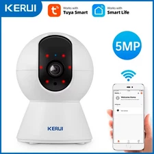 KERUI Mini Wireless 5MP Smart WiFi IP Camera with Auto Tracking & ONVIF