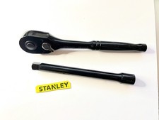 Stanley 38-in Dr Quick-release Ratchet Handle 89-818b 6 In Ext 86-207b Stanley 38-in Dr Quick-release Ratchet Handle 89-818b 6 In Ext 86-207b