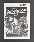 Vintage 1987 ATARI 2600 - Kangaroo - Manual Only B&W — photo 1