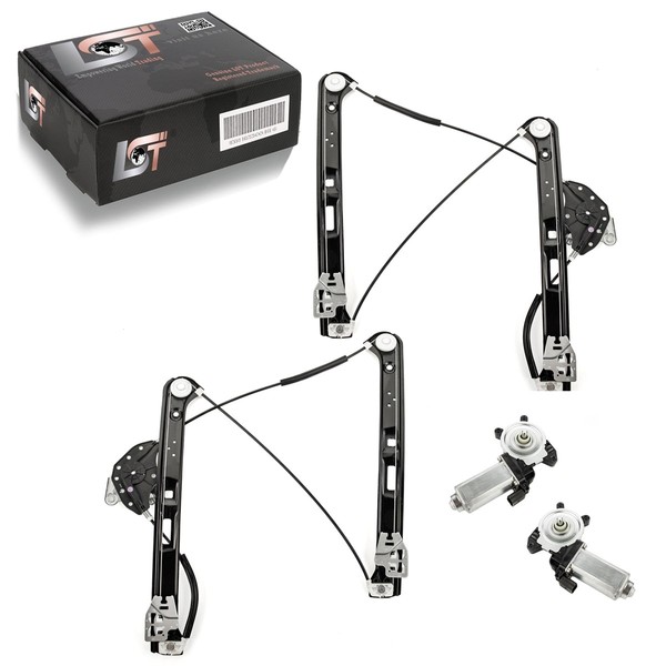 2X Fensterheber Mit Motor Vorne Links Rechts FüR BMW 3Er E46 Touring Limousine-image