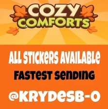 All Mono_Poly_Go Stickers Available :-  COZY COMFORTS ALBUM⚡️( Cheap & Fastest )
