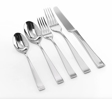 Lenox 18/10 Stainless Steel 22-Piece Flatware...