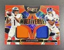 2025 Panini Select - Multiverse Evan Engram #MVJ-EEM Red Prizm (MEM)