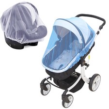 Vawolecy 2-Pack Baby Stroller Mosquito Net, Breathable Mesh Bug Cover fits ...