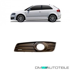 Nebelscheinwerfer Gitter vorne links für Audi A3 Sportback Cabrio FL 2008-2012