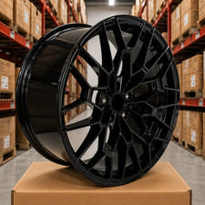 20 Black Rims Fits Bmw M550i 330i 430i 530i 540i 740i 750i M3 M4 5x112 4 Pcs