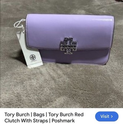 NWT Tory Burch Lavender Purple Crossbody Bag | eBay