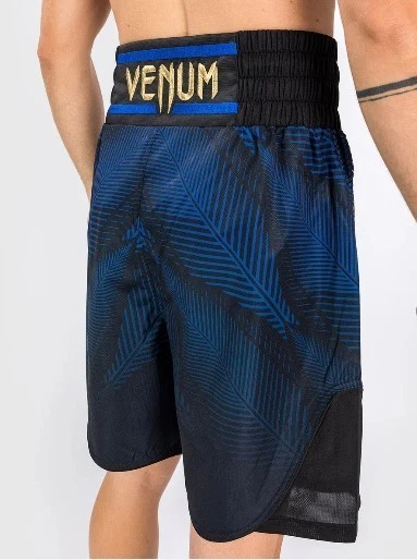 Pantalón Corto de Boxeo Venum Phantom Lomachenko, Talla Mediana Negro/Azul Nuevo Con Etiquetas Foto 4 de 4