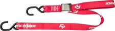Fire Power 1.5" Tie Downs Red