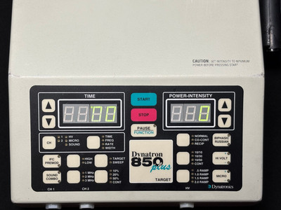 Dynatronics Dynatron D850 Plus DRF-100 Ultrasound Stimulator Therapy Unit