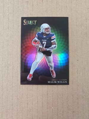 2022 Panini Select Draft Football Card CW-MW Malik Willis Rookie Color Wheel