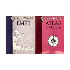 ICE Shadow World EMER - The Great Continent, Books Only! VG